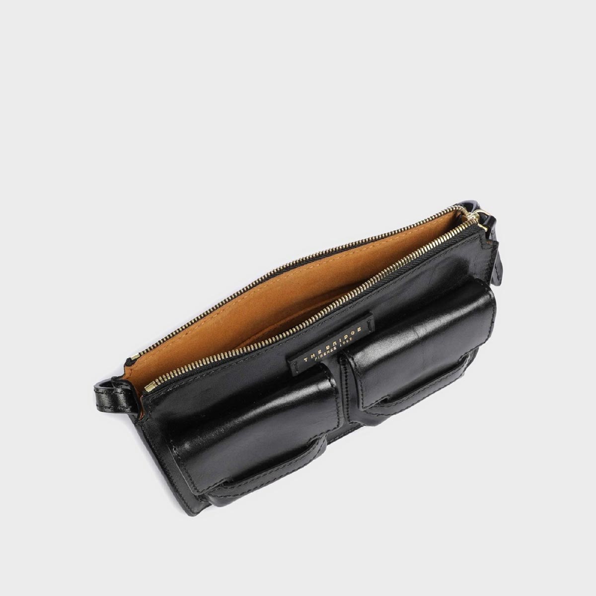 Borsa tracolla con tasche