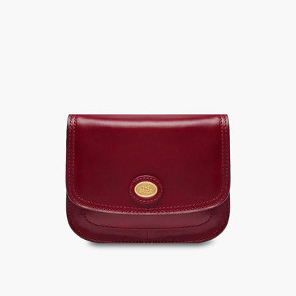 Borsa tracolla in pelle a scomparti