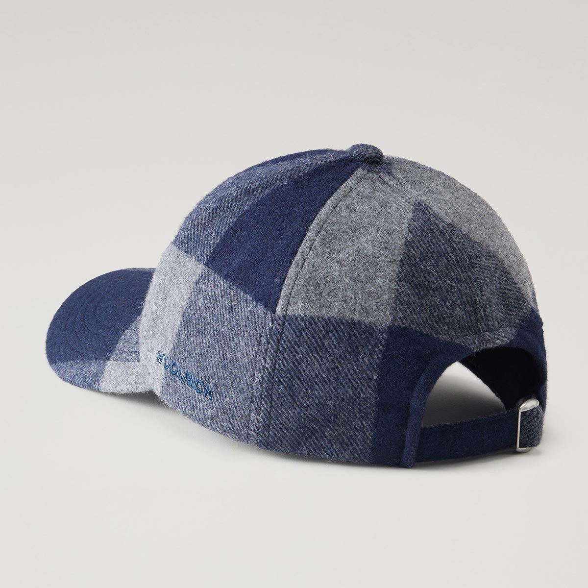 Cappellino a quadri misto lana