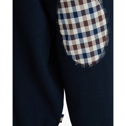 Maglia in cotone con toppe