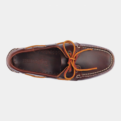 Scarpa da barca in pelle