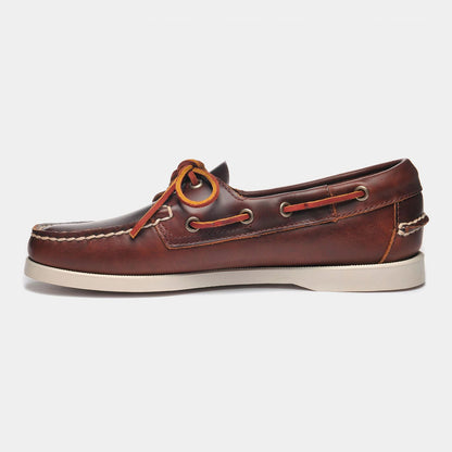 Scarpa da barca in pelle