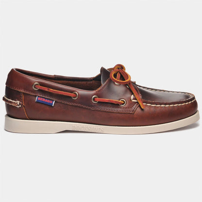 Scarpa da barca in pelle
