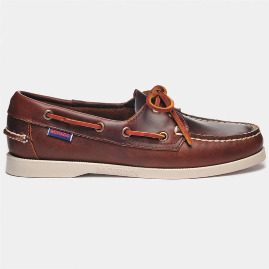 Scarpa da barca in pelle