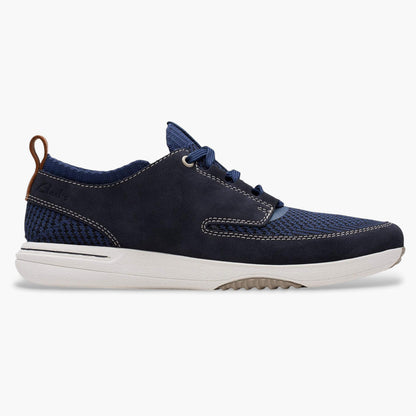 Sneakers in tela e camoscio