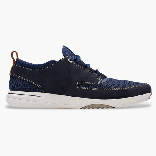 Sneakers in tela e camoscio