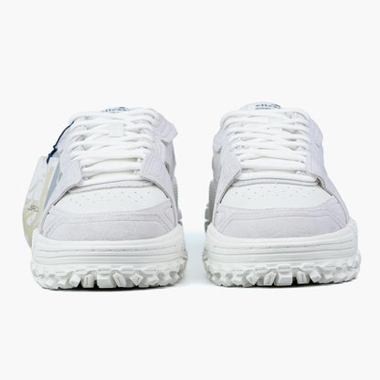 Sneakers LSR camoscio bianche