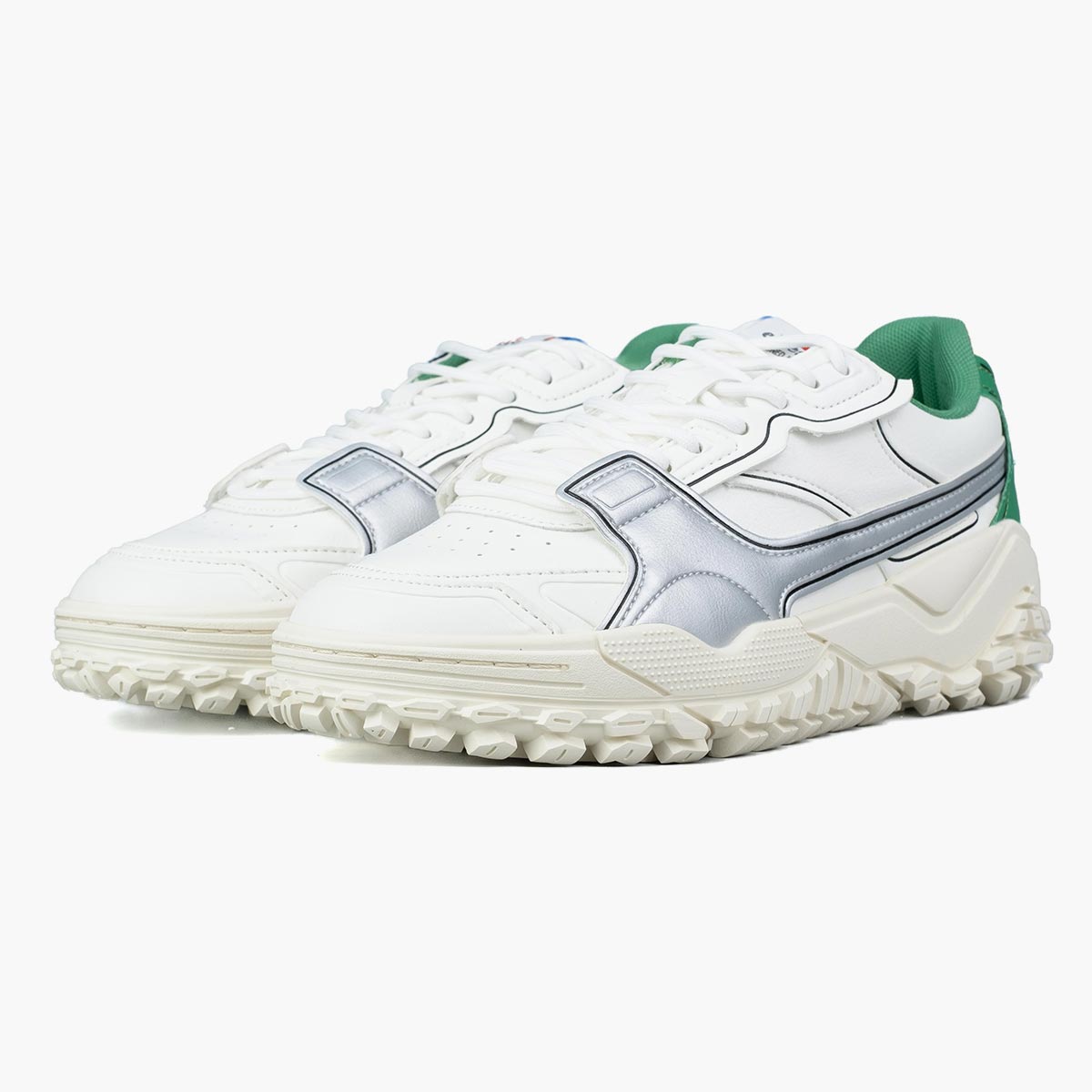 Sneakers LSR bianco/verde