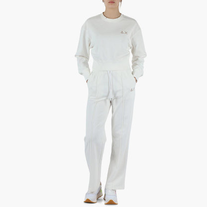 Pantalone in felpa bianco