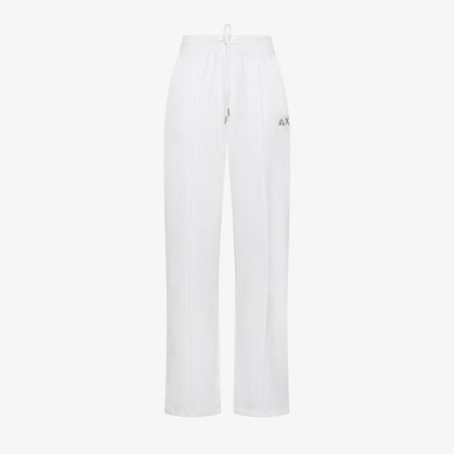 Pantalone in felpa bianco