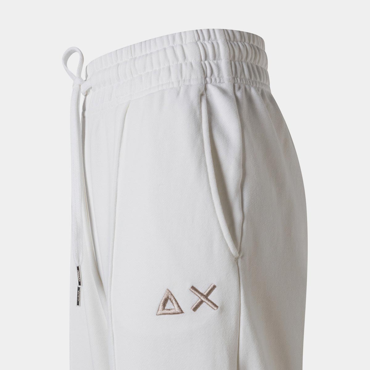 Pantalone in felpa bianco