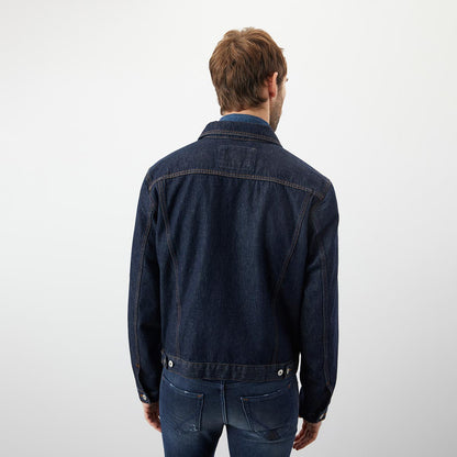 Giacca di jeans denim scuro