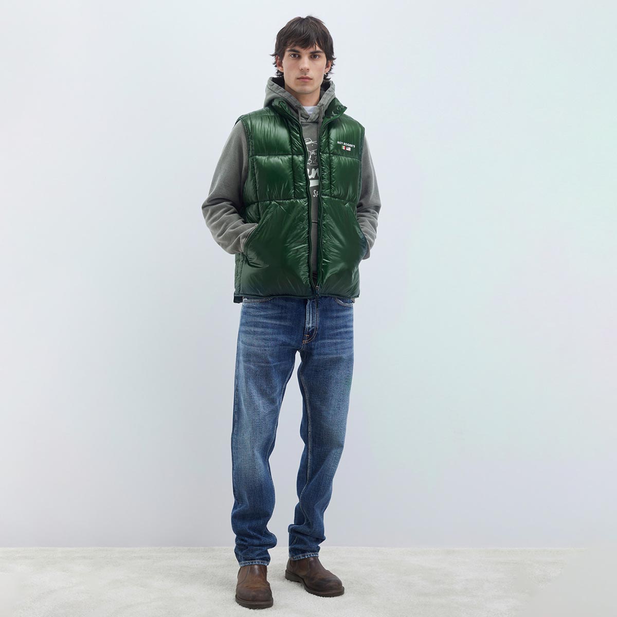 Gilet smanicato imbottito