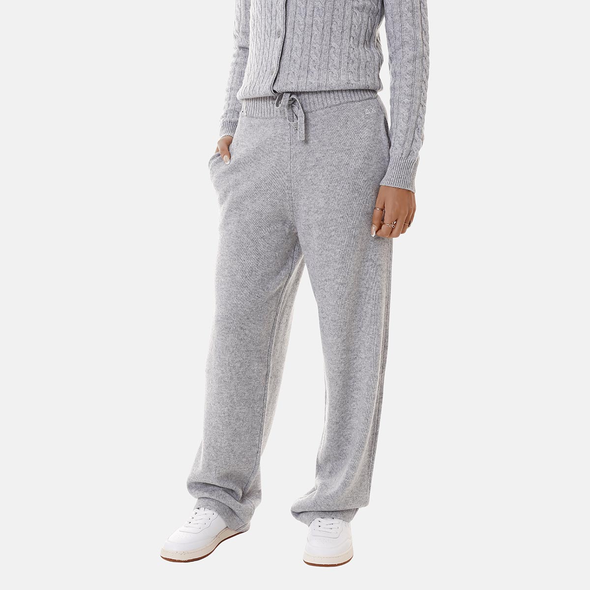 Pantaloni in misto lana
