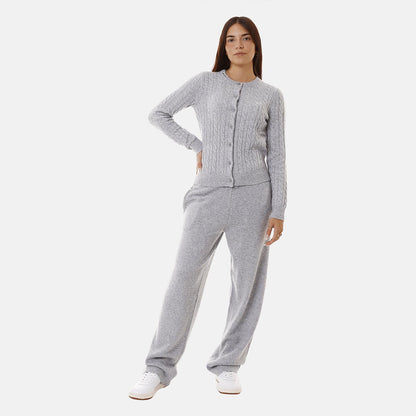 Pantaloni in misto lana