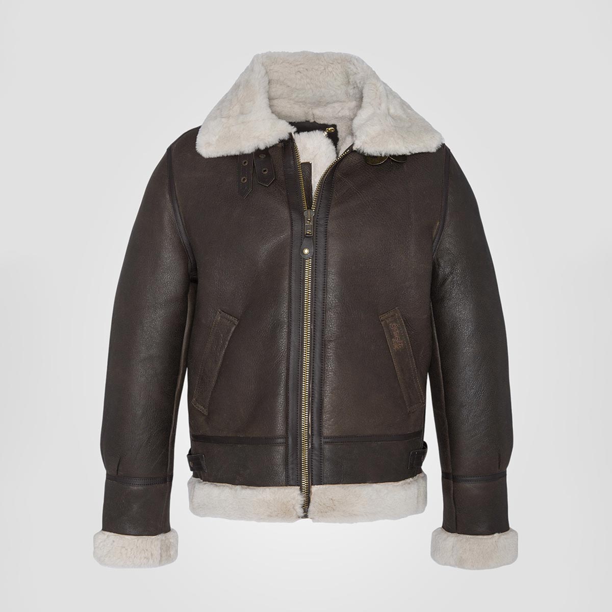 Giubbotto aviatore in montone