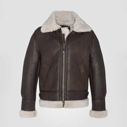 Giubbotto aviatore in montone