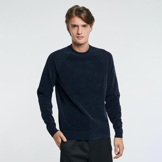 Maglione giro collo velvet