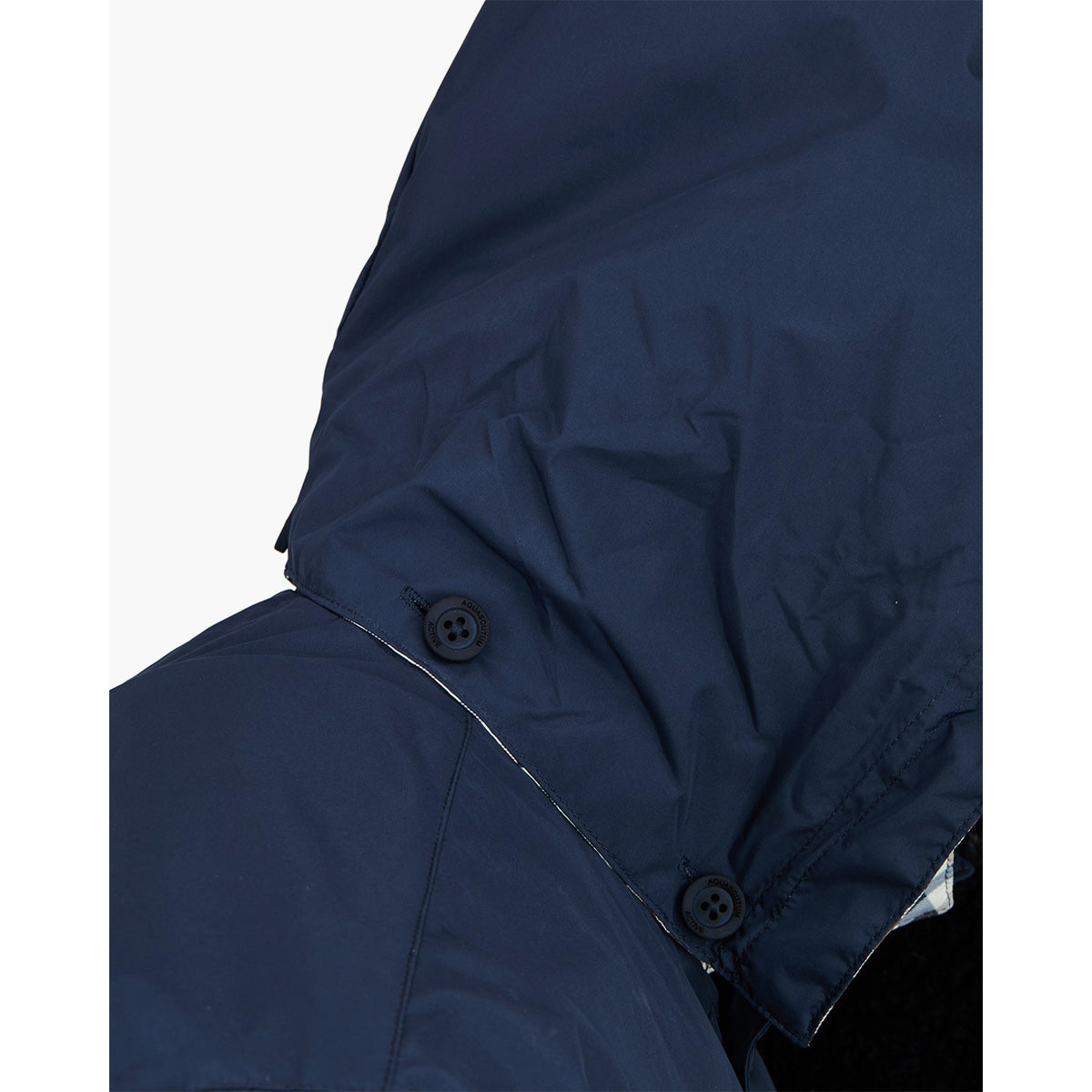 Trench impermeabile con cappuccio removibile