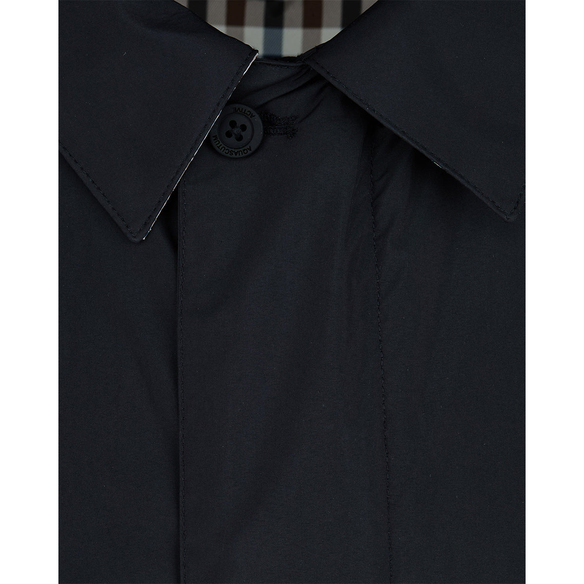 Trench impermeabile con cappuccio removibile