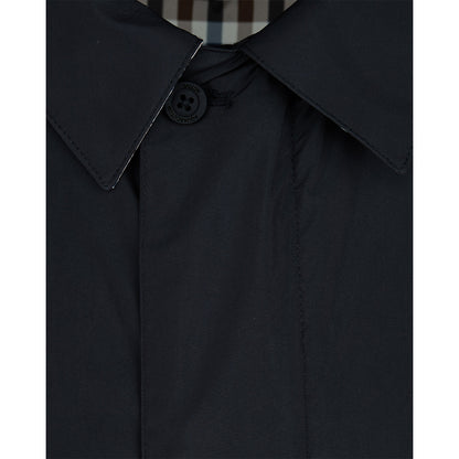 Trench impermeabile con cappuccio removibile