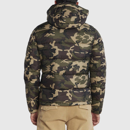 Piumino eco camouflage