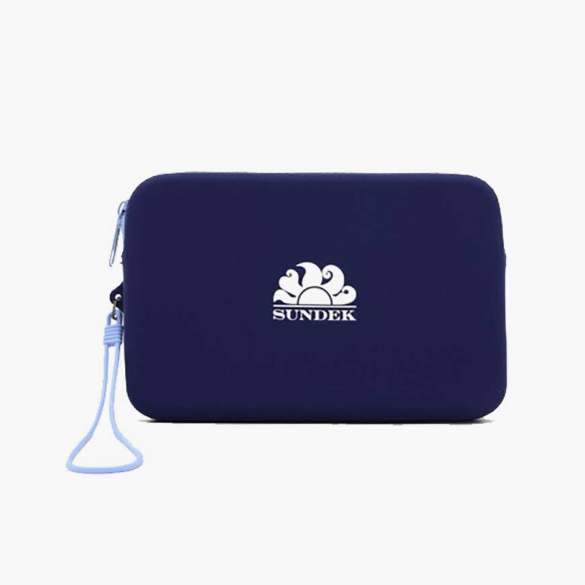 Pochette blu in PVC