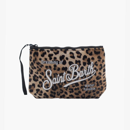 Pochette stampa leopardata