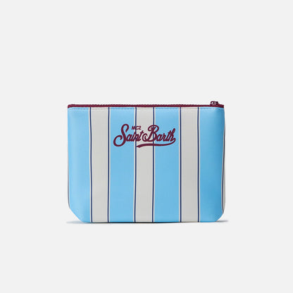 Pochette fantasia a righe vintage
