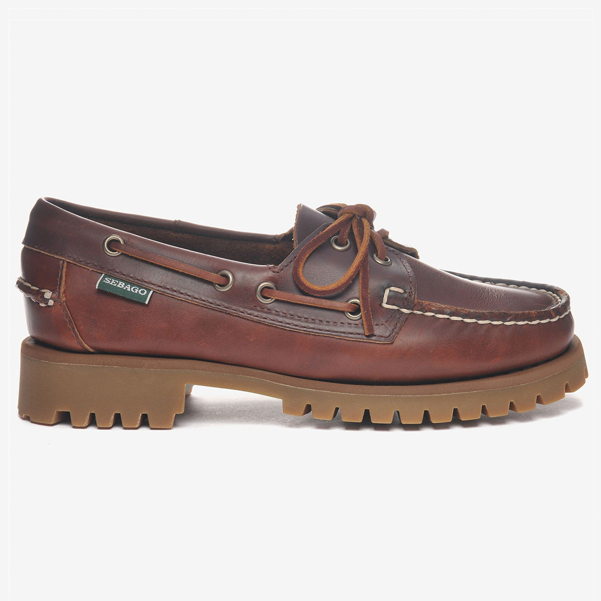 Scarpa da barca in pelle