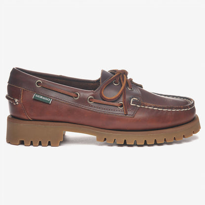Scarpa da barca in pelle
