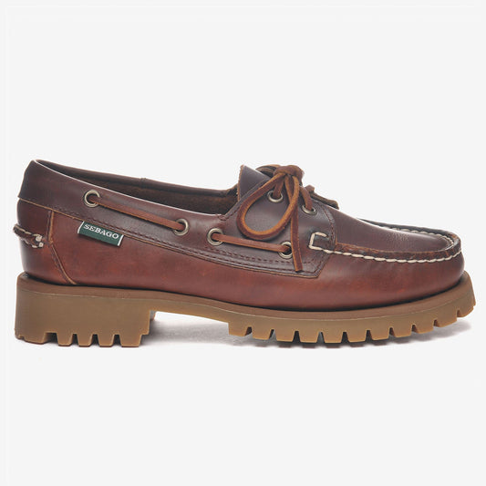 Scarpa da barca in pelle