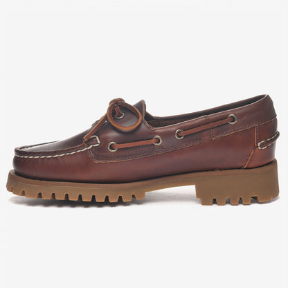 Scarpa da barca in pelle