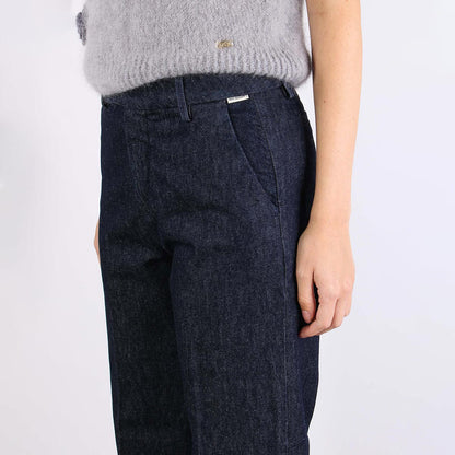 Jeans con tasche chinos