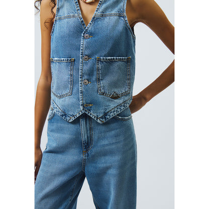 Gilet in denim