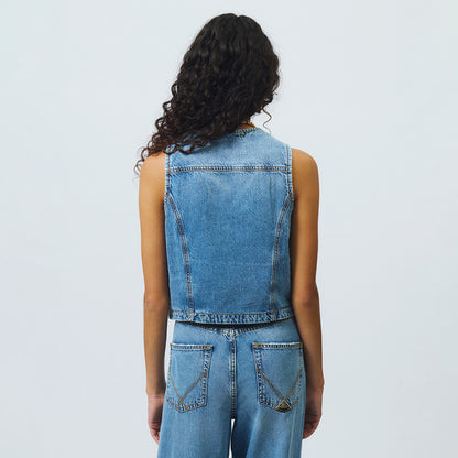 Gilet in denim