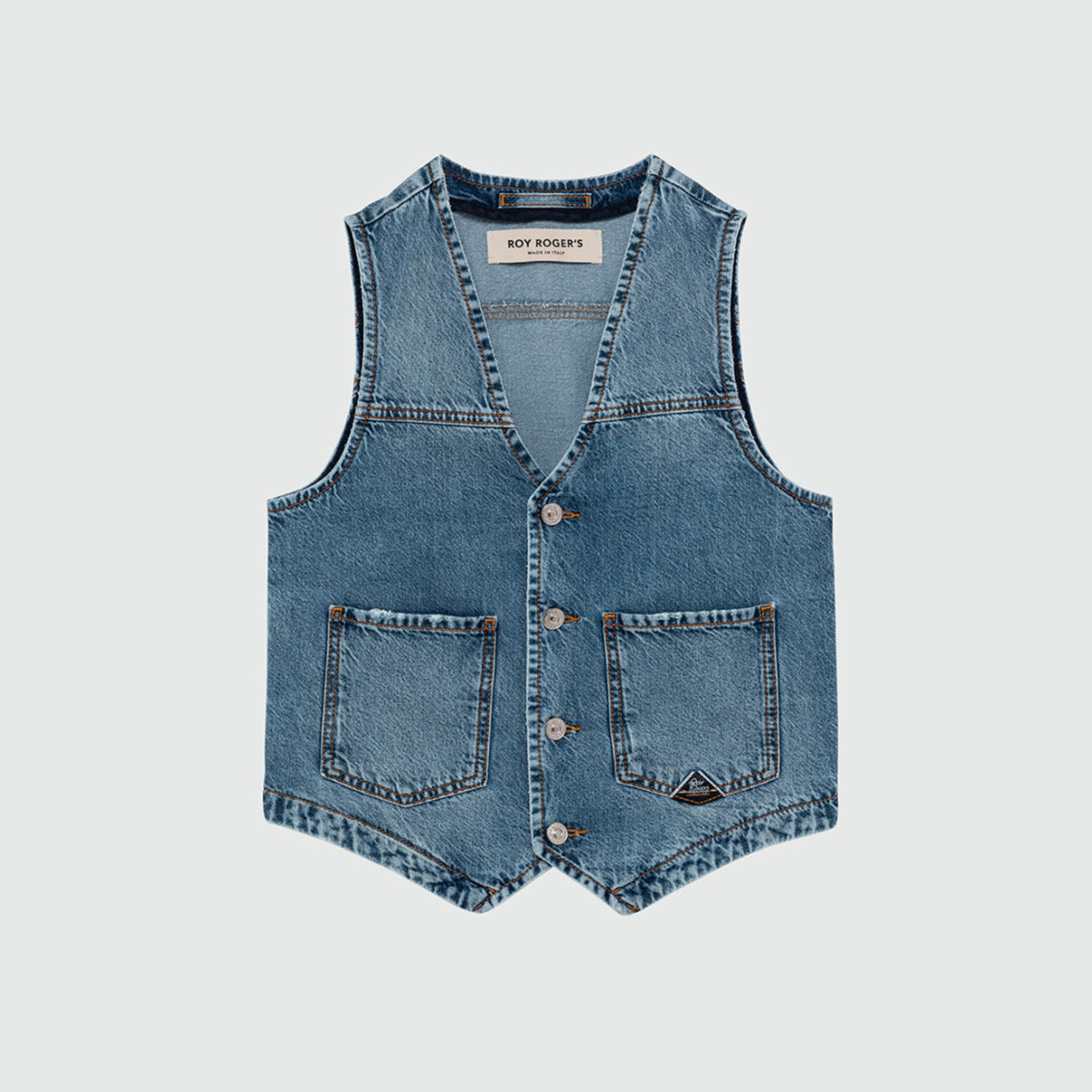 Gilet in denim