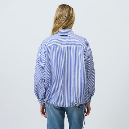 Camicia in popeline a righe