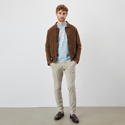 Pantalone chino ghiaccio
