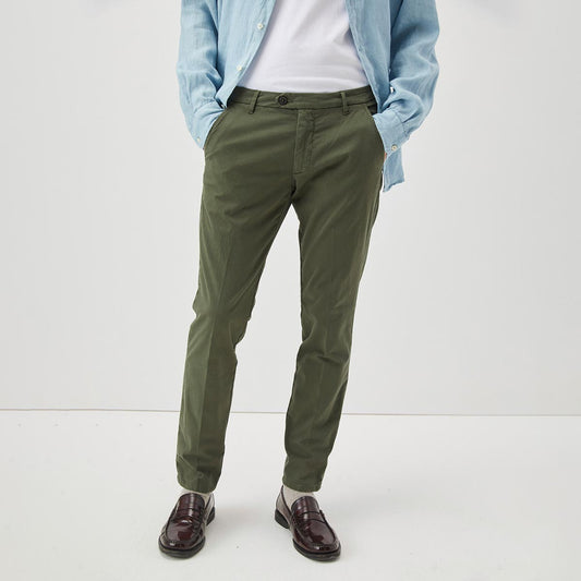 Pantalone chino verde