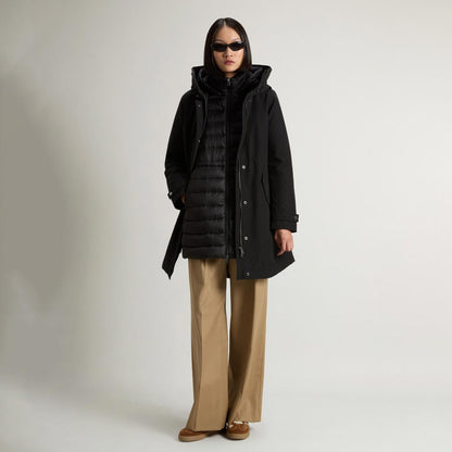 Parka 3 in 1 con giacca trapuntata removibile