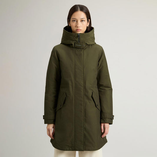 Military Parka 3 in 1 con giacca trapuntata removibile