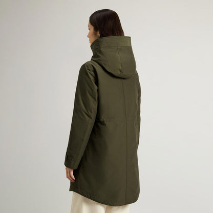Military Parka 3 in 1 con giacca trapuntata removibile