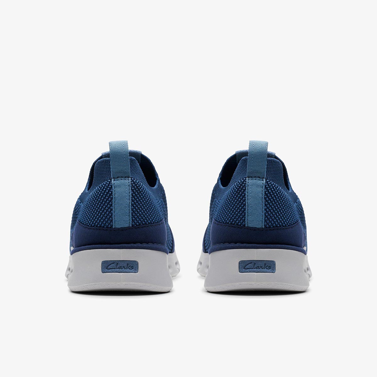 Slip-on blu fondo running