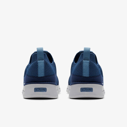 Slip-on blu fondo running