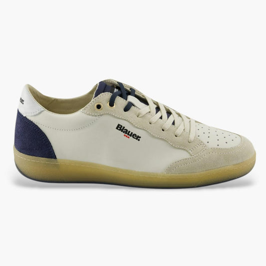 Sneaker in pelle bianche