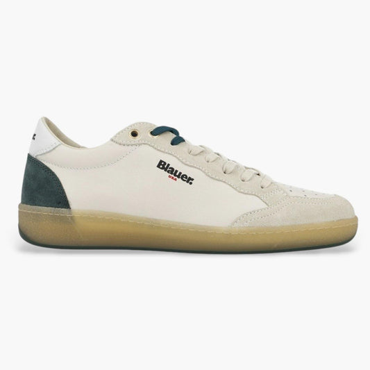 Sneaker in pelle bianche