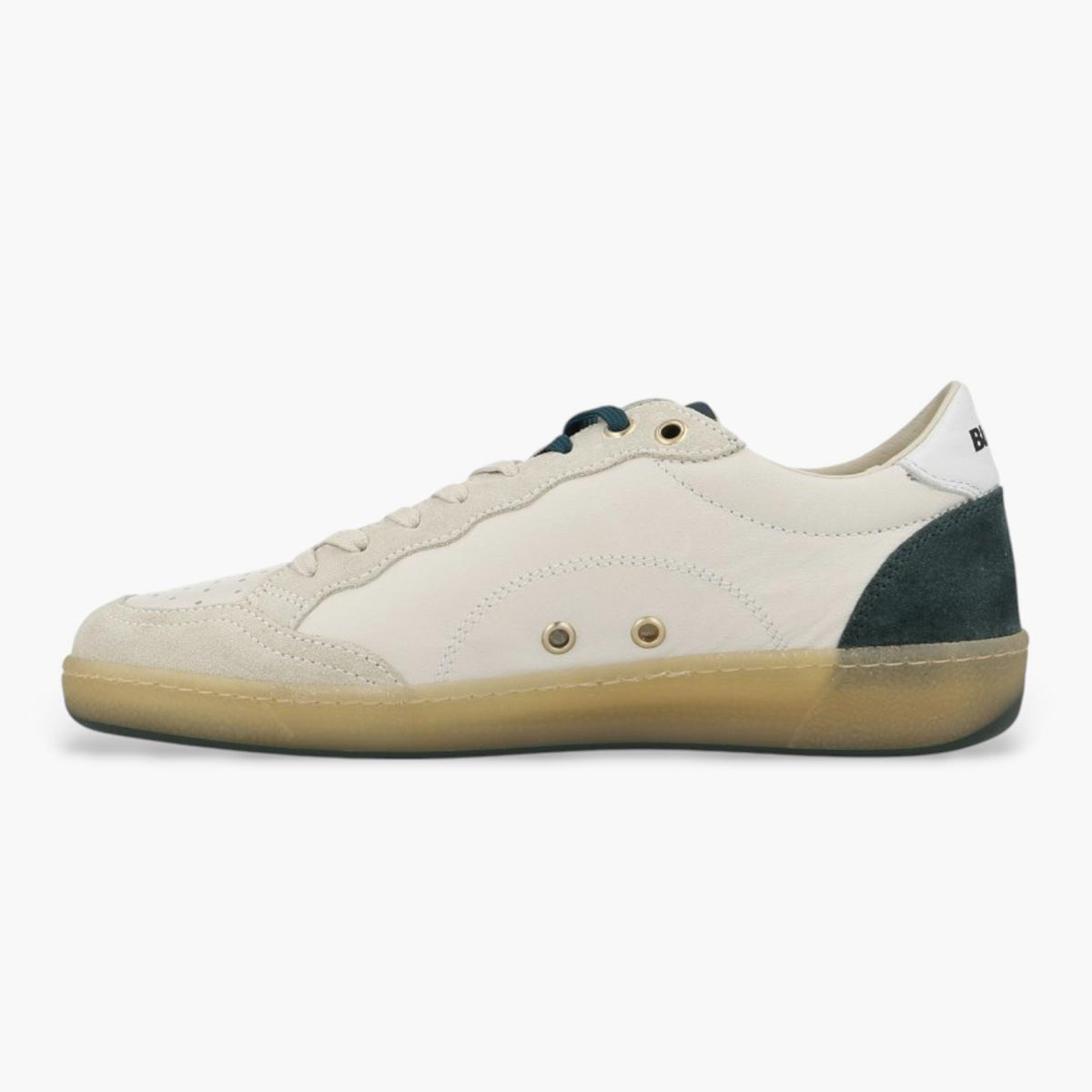 Sneaker in pelle bianche