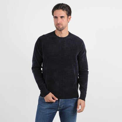Maglione giro collo velvet
