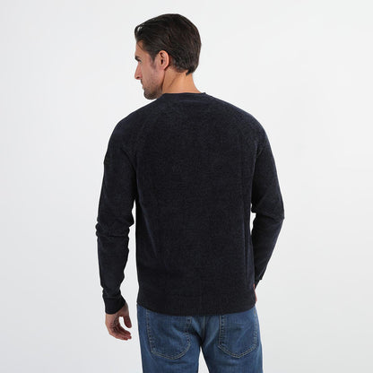 Maglione giro collo velvet